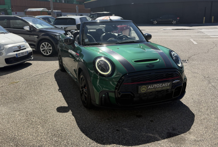 Mini MINI CABRIOLET F57 John Cooper Works 231 ch BVA8 Finition JCW - British Racing Green