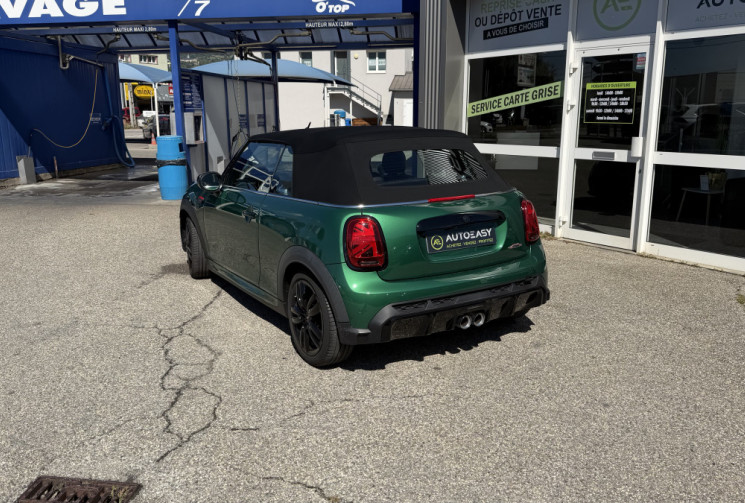 Mini MINI CABRIOLET F57 John Cooper Works 231 ch BVA8 Finition JCW - British Racing Green