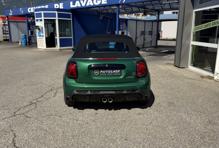 Mini MINI CABRIOLET F57 John Cooper Works 231 ch BVA8 Finition JCW - British Racing Green