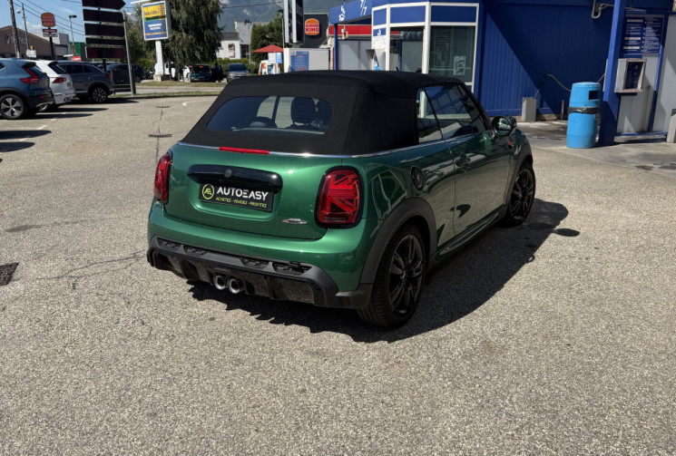 Mini MINI CABRIOLET F57 John Cooper Works 231 ch BVA8 Finition JCW - British Racing Green