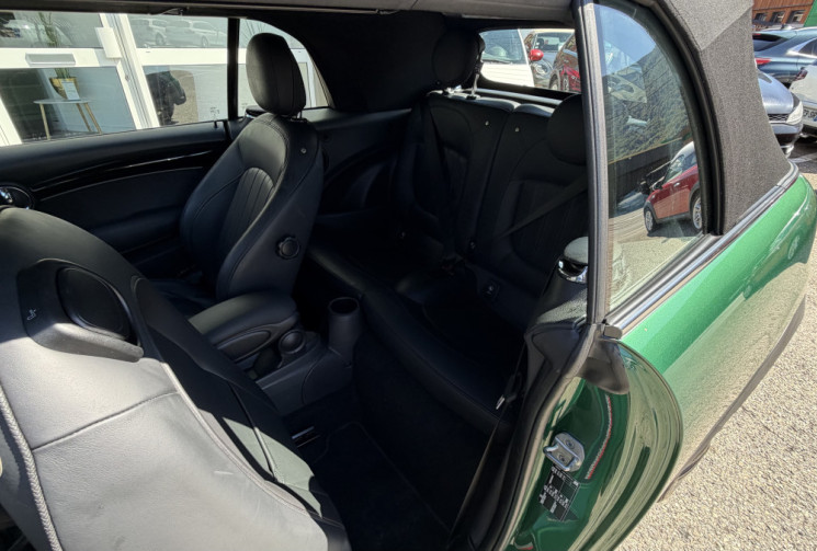 Mini MINI CABRIOLET F57 John Cooper Works 231 ch BVA8 Finition JCW - British Racing Green
