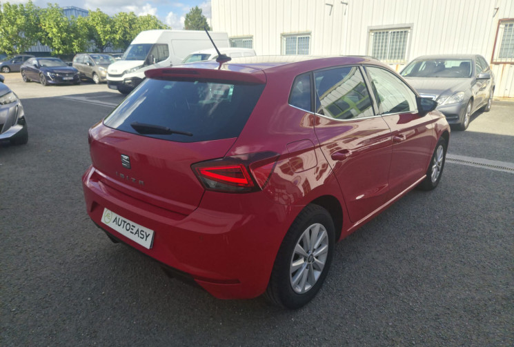 SEAT Ibiza V 1.0 TSI 12V 95 CV XCELLENCE  * CLIM * TOIT PANORAMIQUE OUVRANT * IDEAL JEUNE PERMIS 