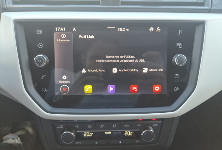 SEAT Ibiza V 1.0 TSI 12V 95 CV XCELLENCE  * CLIM * TOIT PANORAMIQUE OUVRANT * IDEAL JEUNE PERMIS 