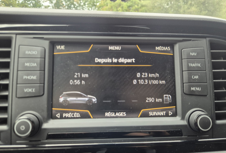 SEAT Leon CUPRA 2.0 TSI 280ch DSG6 Sièges chauffants Alcantara