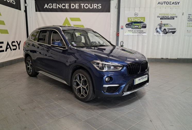 BMW X1 F48 sDrive 20i 192 XLine DKG7 - TOUTES OPTIONS - ATTELAGE AMOVIBLE - SUIVI ENTRETIEN BMW -