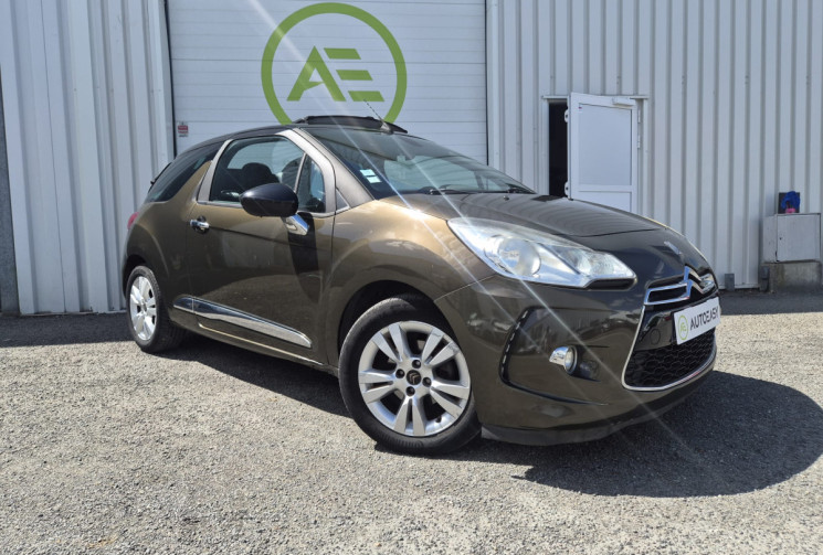 Citroën DS3 CABRIO (A56) Cabriolet 1.6 E-HDI BMP6 S&S 92 CV * CLIM * IDEAL JEUNE PERMIS 