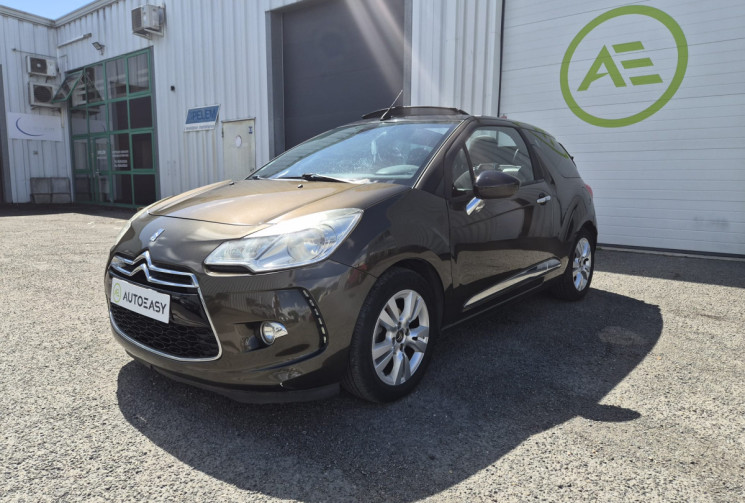 Citroën DS3 CABRIO (A56) Cabriolet 1.6 E-HDI BMP6 S&S 92 CV * CLIM * IDEAL JEUNE PERMIS 