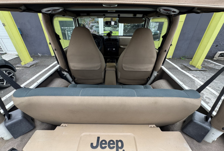 Jeep Wrangler II 4.0 Sport 177 cv 6 cylindres en ligne // Boite Auto // Moteur mythique YOUNGTIMER