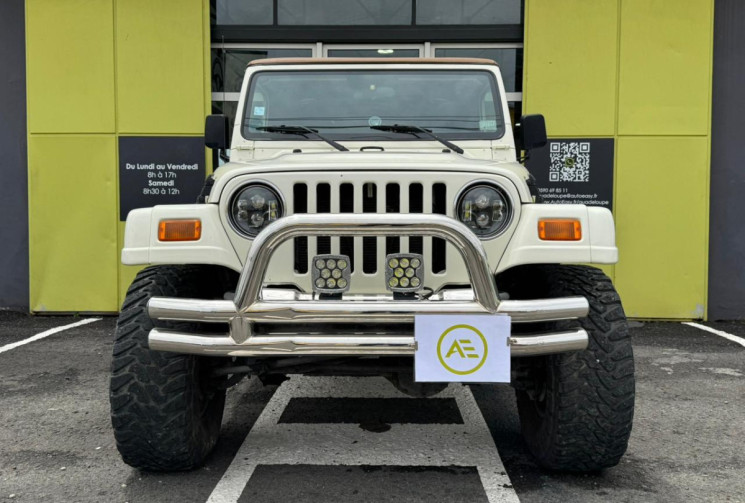 Jeep Wrangler II 4.0 Sport 177 cv 6 cylindres en ligne // Boite Auto // Moteur mythique YOUNGTIMER