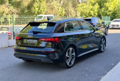 Audi A3 SPORTBACK 35 TFSI 150 S LINE S TRONIC 7 * CUIR * LED * CARPLAY * JA19 * GARANTIE