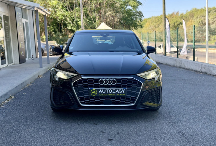 Audi A3 SPORTBACK 35 TFSI 150 S LINE S TRONIC 7 * CUIR * LED * CARPLAY * JA19 * GARANTIE