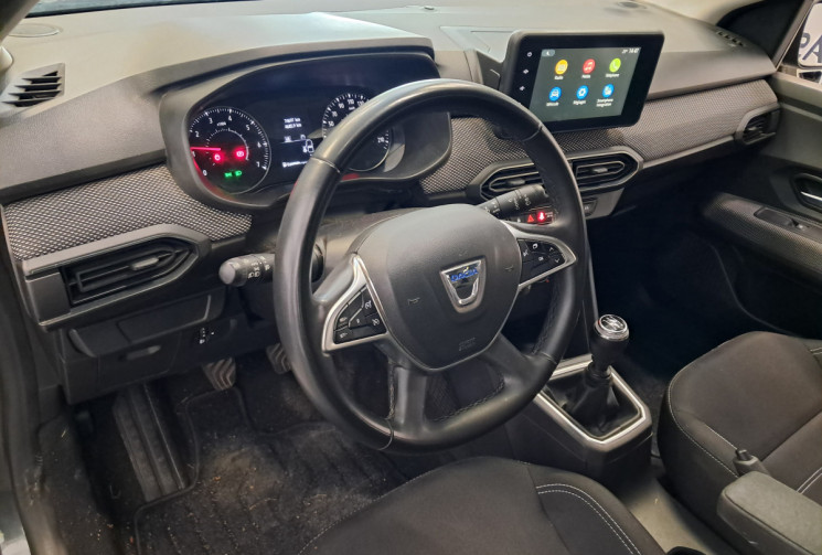 Dacia Sandero 1.0 TCe 90 Confort - 22B - 1er main - camera - suivi entretien 