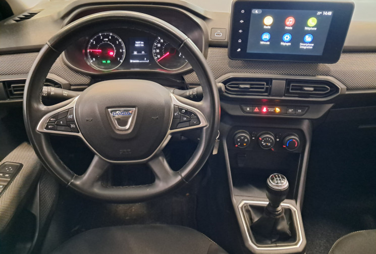 Dacia Sandero 1.0 TCe 90 Confort - 22B - 1er main - camera - suivi entretien 