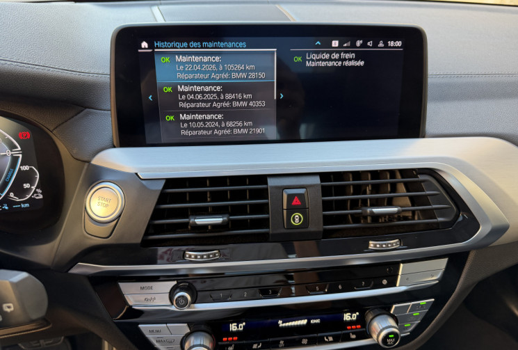 BMW X3 pack m-sport  (G01) 30e xDrive 2.0 i 16V 292 Origine France 1er main / LOA POSSIBLE 
