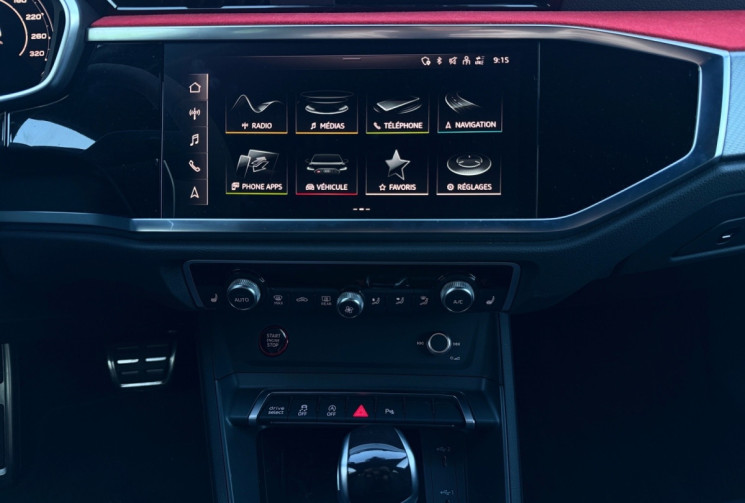 Audi RS Q3 Sportback 2.5 TFSI 400Ch - ECHAPPEMENT SPORT - MATRIX LED - CARPLAY