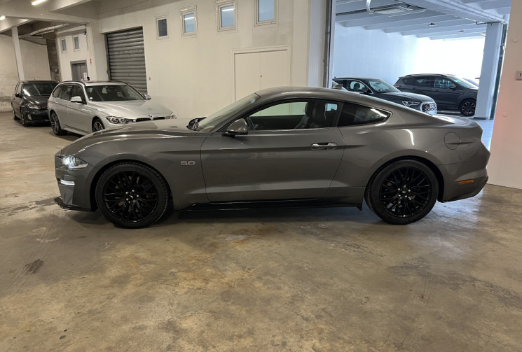 Ford MUSTANG  5.0 V8 450 GT BVA 10 / FR / PAS DE MALUS / GARANTIE FORD 10/2029