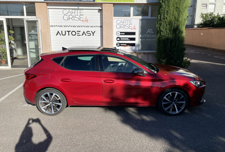 SEAT Leon 1.5 eTSI 150ch FR One DSG7 / Toit Ouvrant / Digital Cockpit / Led d'ambiance 