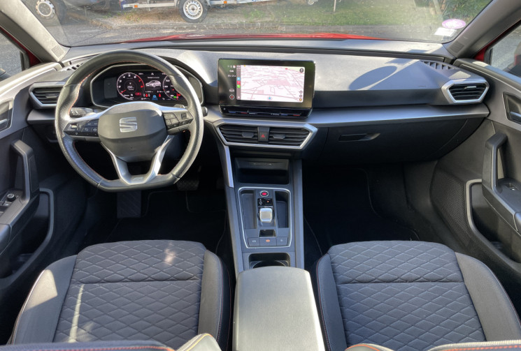 SEAT Leon 1.5 eTSI 150ch FR One DSG7 / Toit Ouvrant / Digital Cockpit / Led d'ambiance 