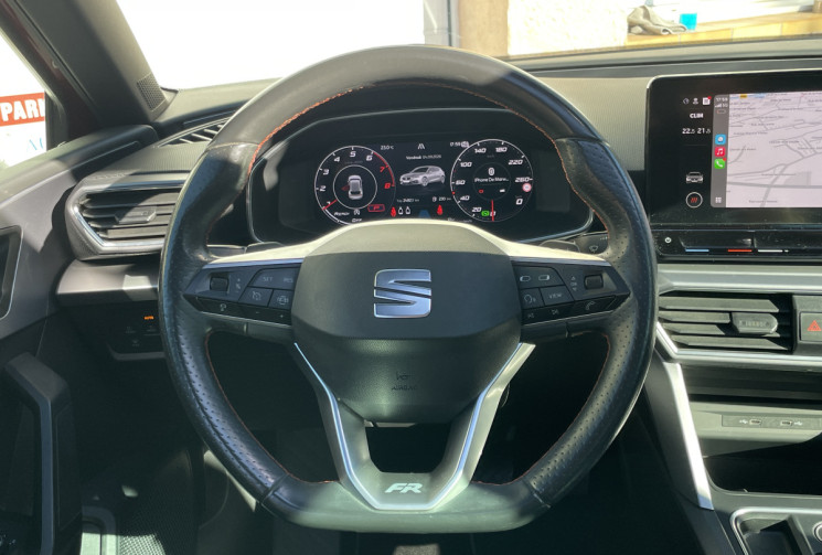 SEAT Leon 1.5 eTSI 150ch FR One DSG7 / Toit Ouvrant / Digital Cockpit / Led d'ambiance 