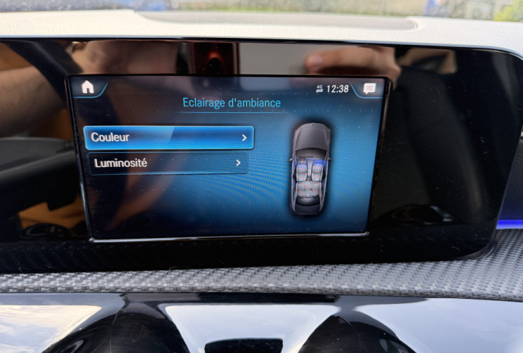 Mercedes CLASSE A BERLINE 200 1.3 163 ch Style / Toit Ouvrant / CarPlay / Eclairage d'ambiance