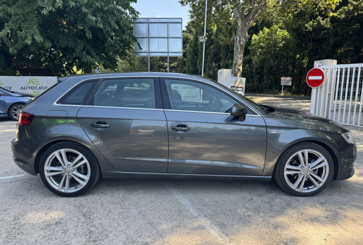 Audi A3 Sportback 2.0 TDi 150 S-Tronic 6 S-line / Bang & Olufsen / Vidange Boite OK / Radars AR