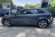 Audi A3 Sportback 2.0 TDi 150 S-Tronic 6 S-line / Bang & Olufsen / Vidange Boite OK / Radars AR