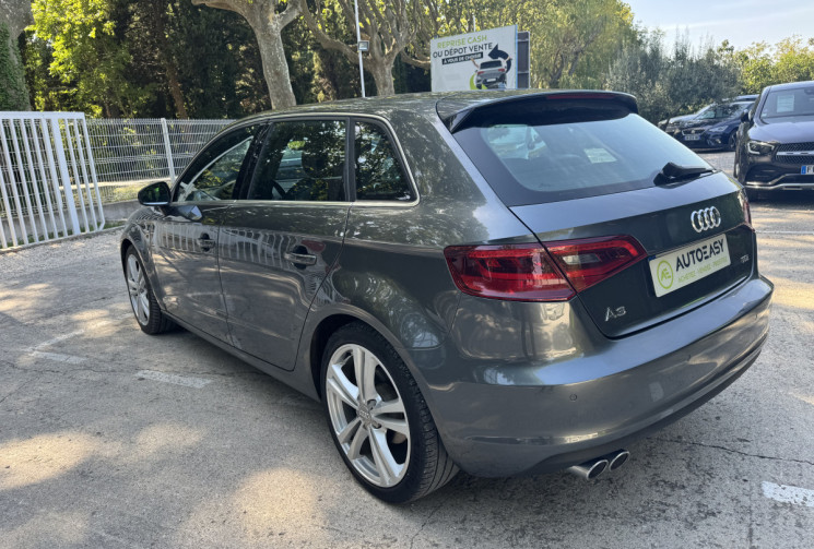 Audi A3 Sportback 2.0 TDi 150 S-Tronic 6 S-line / Bang & Olufsen / Vidange Boite OK / Radars AR