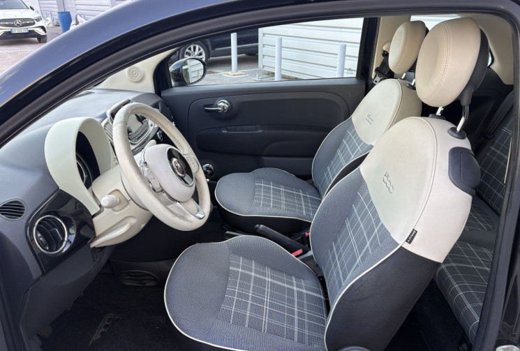 FIAT 500 1.2 lounge serie 2(distribution neuve )