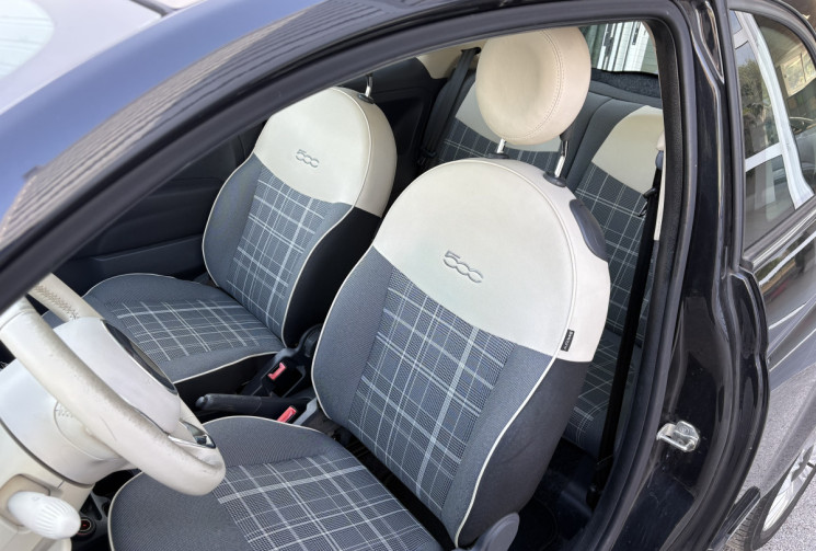 FIAT 500 1.2 lounge serie 2(distribution neuve )
