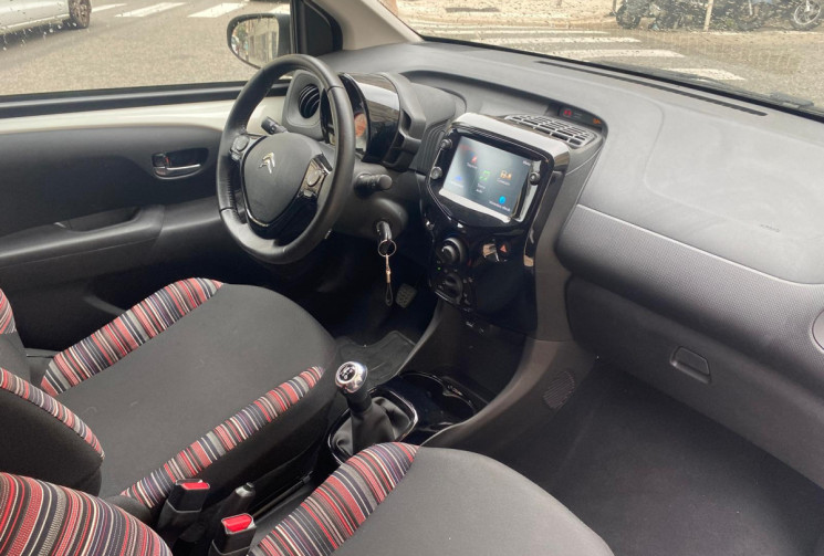 Citroën C1 1.0 vti 72 ch SHINE CHAINE DE DISTRIBUTION 41000 KMS CAMERA CARPLAY