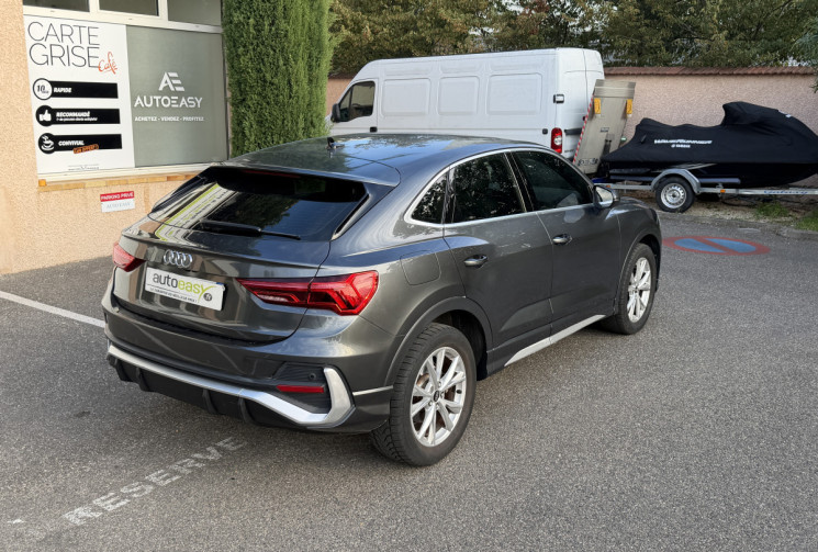 Audi Q3 SPORTBACK 35 TFSI 150 ch S line S tronic 7 / 1 ère main / Siège chauffant 