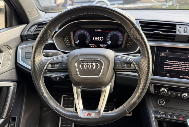 Audi Q3 SPORTBACK 35 TFSI 150 ch S line S tronic 7 / 1 ère main / Siège chauffant 