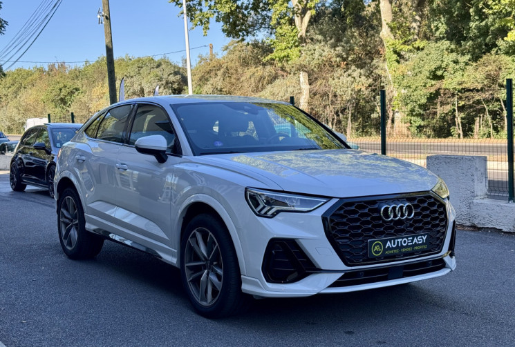 Audi Q3 SPORTBACK S-Line 45 TFSIe 245 S-tronic 6 / 1ere main / Hi-fi SONOS / Camera / Attelage / GPS
