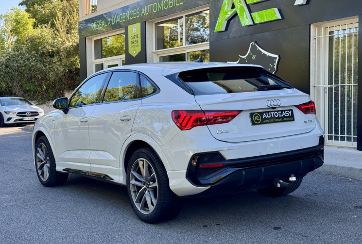Audi Q3 SPORTBACK S-Line 45 TFSIe 245 S-tronic 6 / 1ere main / Hi-fi SONOS / Camera / Attelage / GPS
