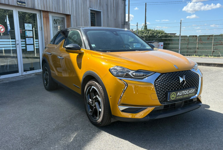 DS DS 3 Crossback 1.2 THP EAT8 155 GRAND CHIC / COURROIE OK / EXCELLENT ETAT / GARANTIE 12 MOIS 