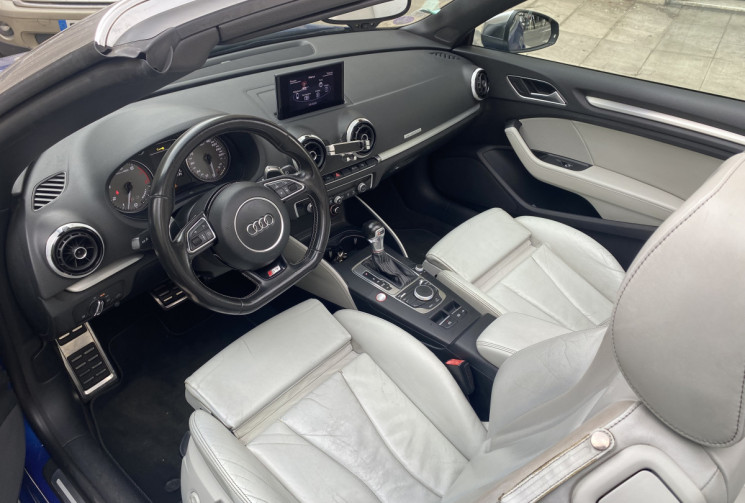 Audi A3 Cabriolet S 3 2.0 TFSI 300 ch QUATTRO S TRONIC CUIR CAMERA