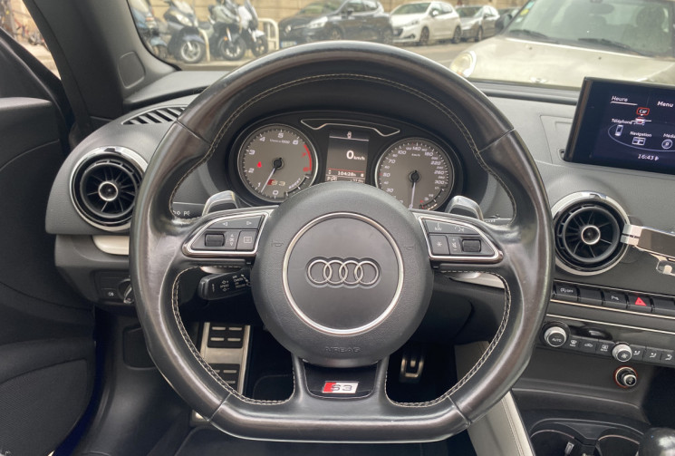 Audi S3 2.0 TFSI 300 ch QUATTRO S TRONIC CUIR CAMERA