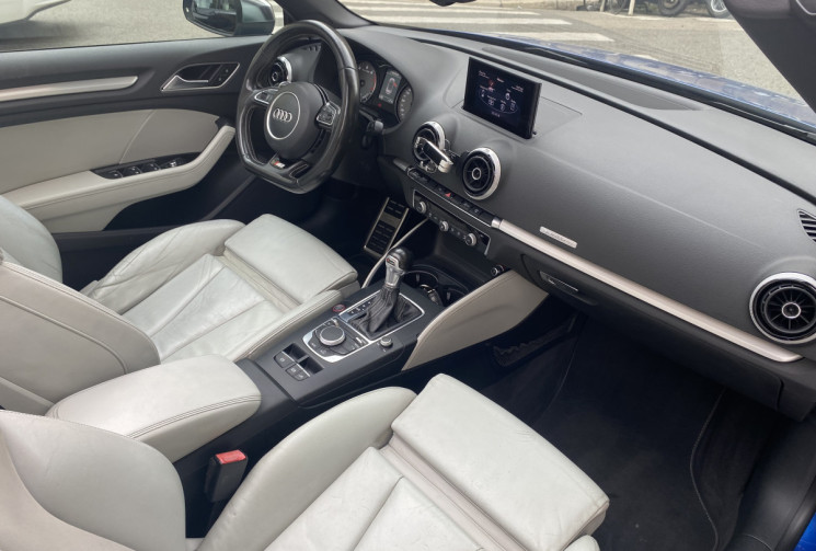 Audi S3 2.0 TFSI 300 ch QUATTRO S TRONIC CUIR CAMERA