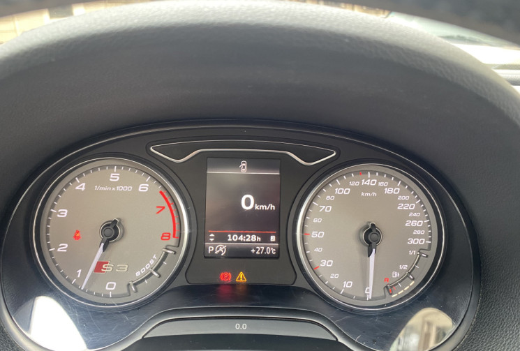 Audi A3 Cabriolet S 3 2.0 TFSI 300 ch QUATTRO S TRONIC CUIR CAMERA
