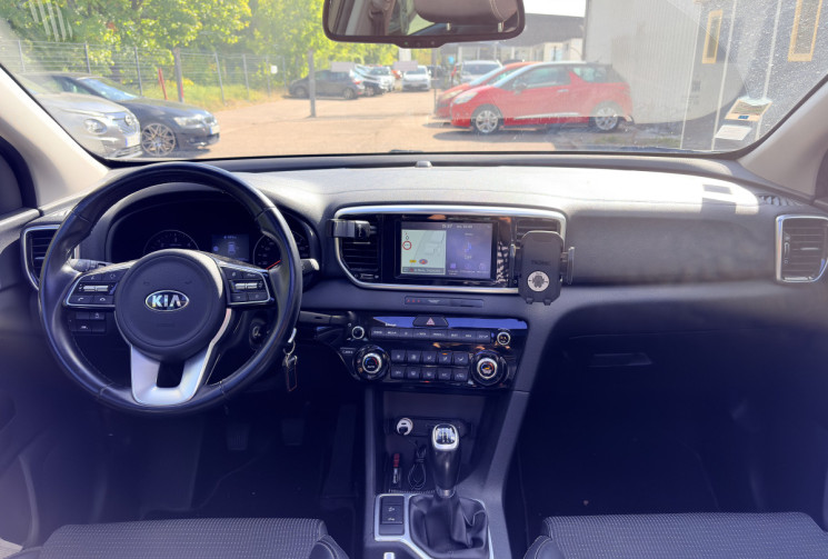Kia Sportage 1.6 CRDI 115 ch Design-Apple Carplay-Caméra de recul-Suivis KIA-Attelage-Toit ouvrant