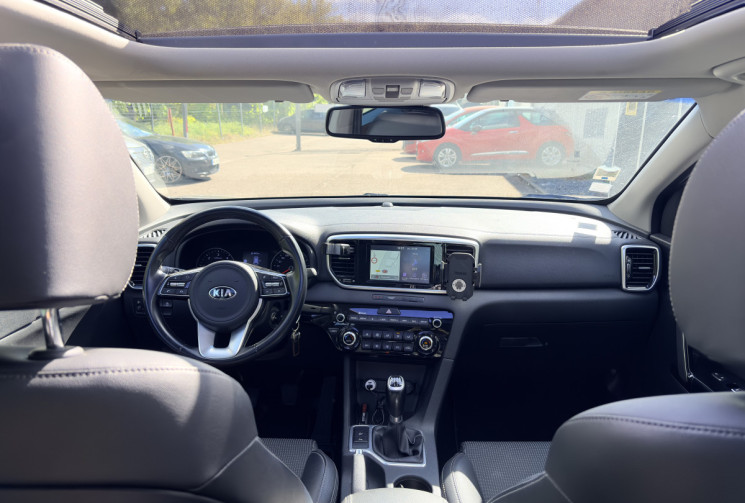 Kia Sportage 1.6 CRDI 115 ch Design-Apple Carplay-Caméra de recul-Suivis KIA-Attelage-Toit ouvrant
