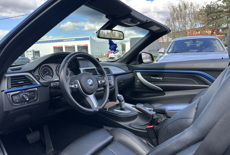 BMW Série 4 Cabriolet (F33) 425d 2.0 d 224 CV BVA M SPORT - ENTRETIENS OK 