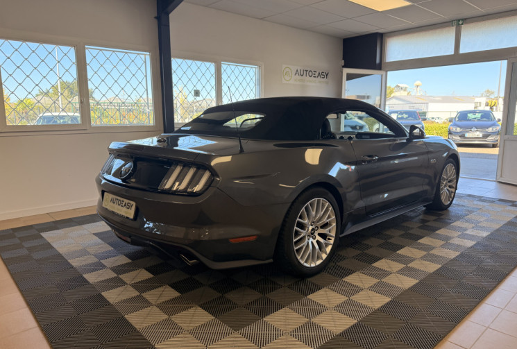 Ford MUSTANG VI CABRIOLET 5.0 V8 421 / PAS DE MALUS / ENTRETIEN FORD / 2ND MAIN 