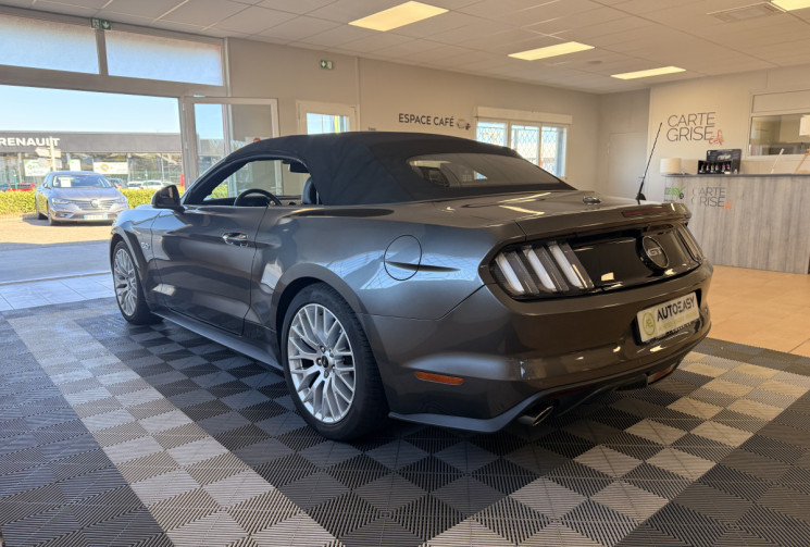 Ford MUSTANG VI CABRIOLET 5.0 V8 421 / PAS DE MALUS / ENTRETIEN FORD / 2ND MAIN 