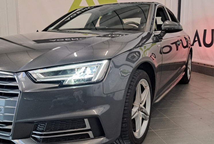 Audi A4  (8W2) 2.0 TDI 150 S line S tronic 7  - 2eme main - suivi entretien  - attelage - 