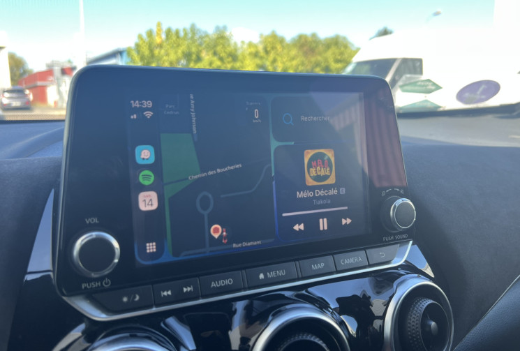 Nissan Juke N-Design 1.0 DIG-T 114 cv * Cuir * Carplay * Siège Chauffant * Caméra