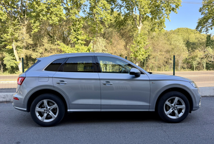 Audi Q5 S-line 40 TDi Quattro 2.0 190 S-Tronic7 / 1ere main / Camera / Sieges chauffants / Garantie