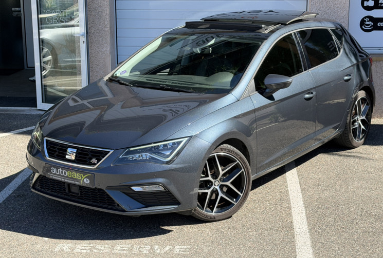 SEAT Leon 1.5 TSI 150 ch ACT FR DSG7 / Toit ouvrant / Suivi intégral
