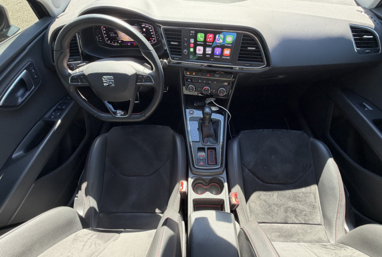 SEAT Leon 1.5 TSI 150 ch ACT FR DSG7 / Toit ouvrant / Suivi intégral