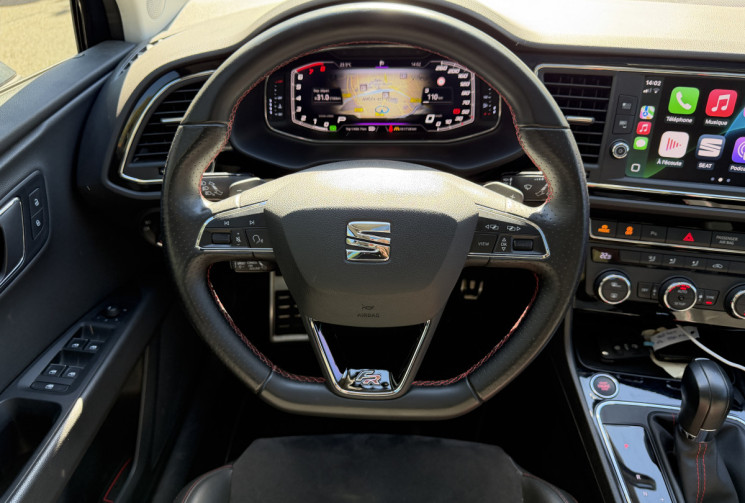 SEAT Leon 1.5 TSI 150 ch ACT FR DSG7 / Toit ouvrant / Suivi intégral